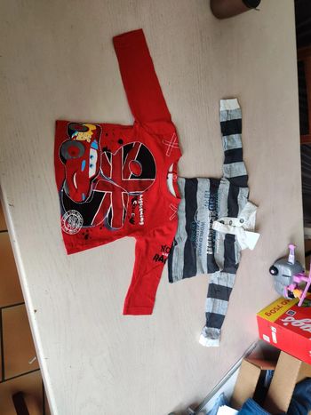 Lot t-shirt manches longues