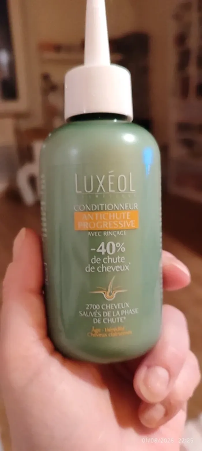 Luxeol Protocole Anti-Chute Prog. 3 Produits : Shampooing 200ml + Masque 200ml + Conditionneur 150ml - photo numéro 7