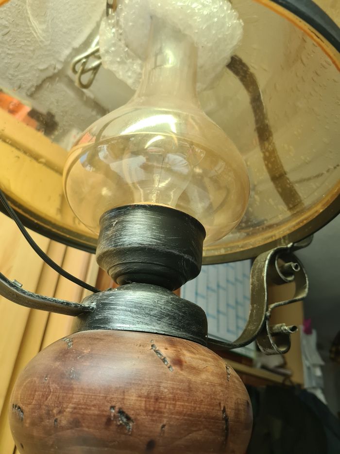 Lustre fer forgé - photo numéro 3