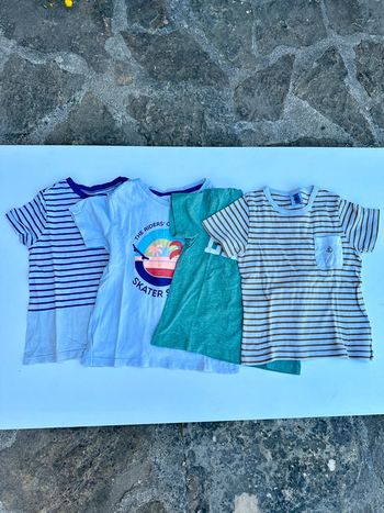 Lot de 4 t-shirt