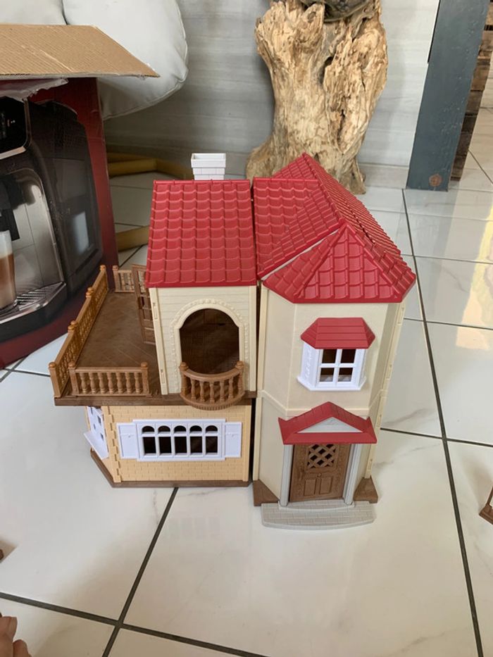 Grande maison Sylvanian éclairée - photo numéro 6