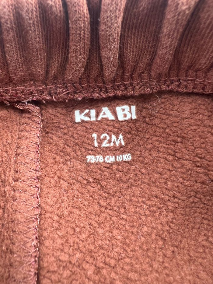 Pantalon marron taille 12 mois Kiabi - photo numéro 5