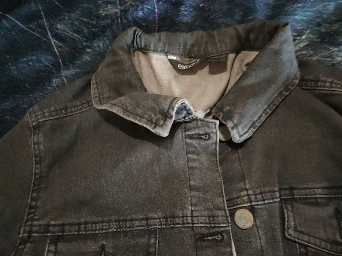Veste en jeans noire femme Esmara taille 42 - photo numéro 3