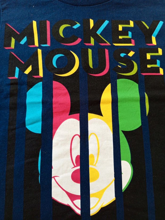 T-shirt manches courtes Mickey Mouse Disney en 6-8 ans Neuf - photo numéro 2