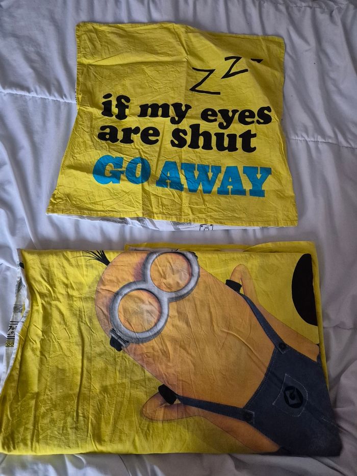 Housse de couette minions