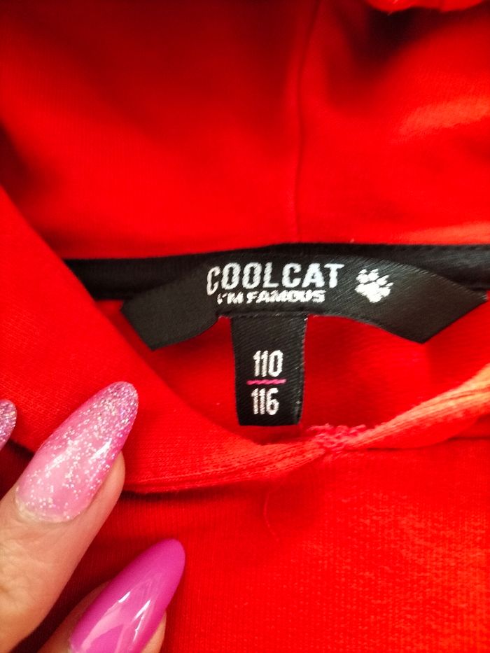 🤍 Sweat à capuche bouche léopard - 110/116 cm (5/6 ans) - Coolcat - Très bon état 🤍 - photo numéro 4