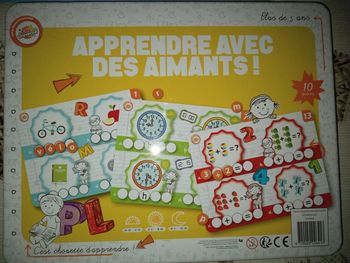 Jeux apprendre avec les aimants