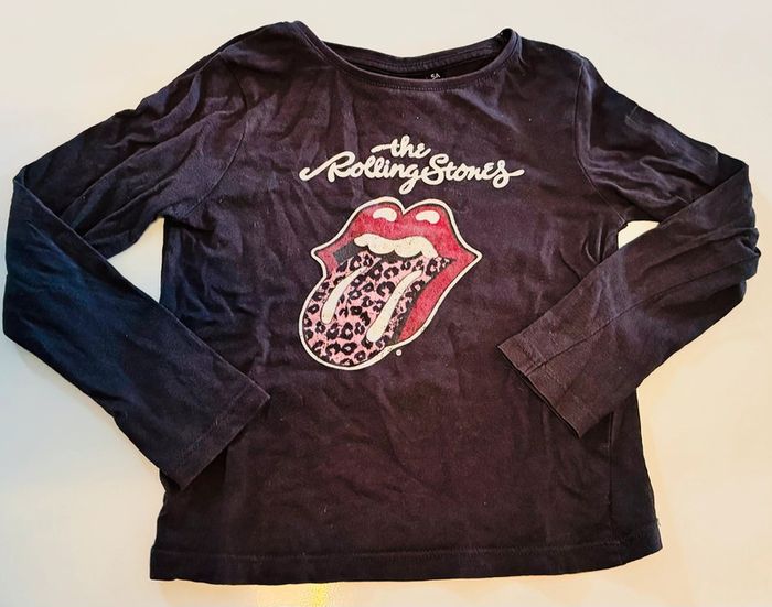 Tee shirt manches longues 5 ans rolling stones