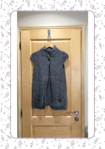 Veste Camaïeu grise en laine taille S