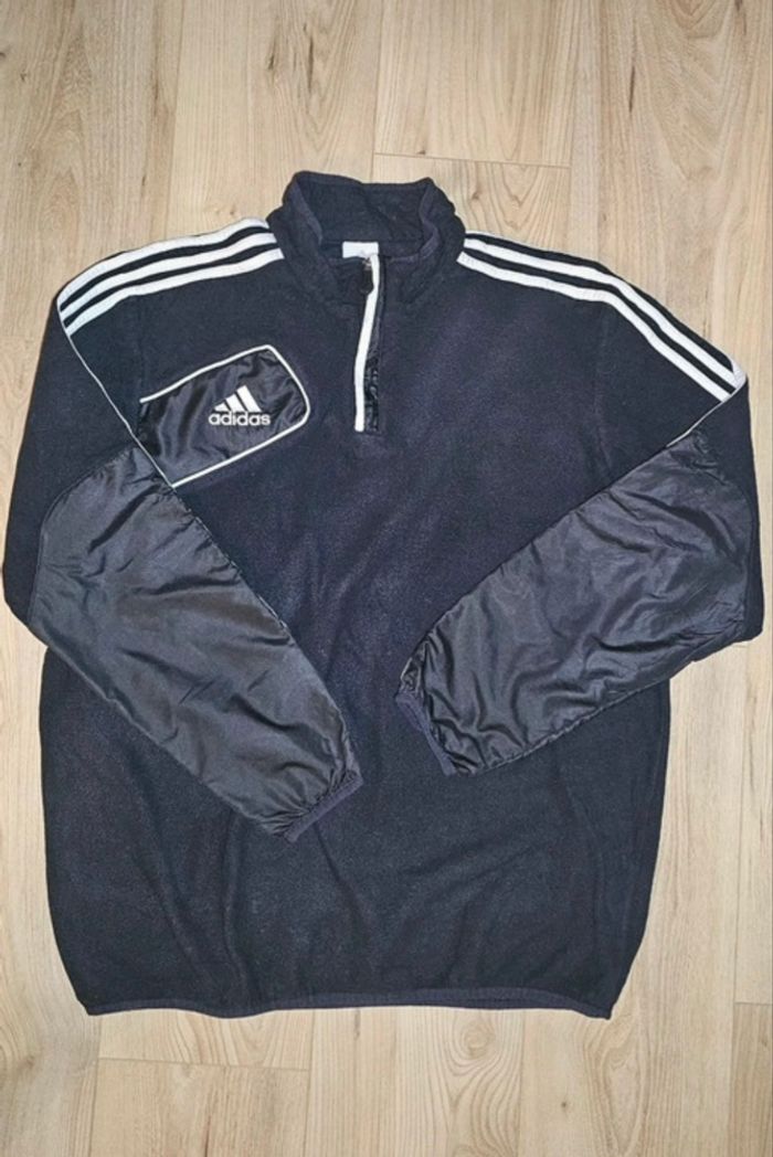 Veste adidas polaire bi matière  XL - photo numéro 3