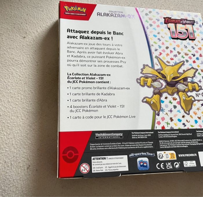 Coffret 151 alakazam - Pokémon FR - photo numéro 4