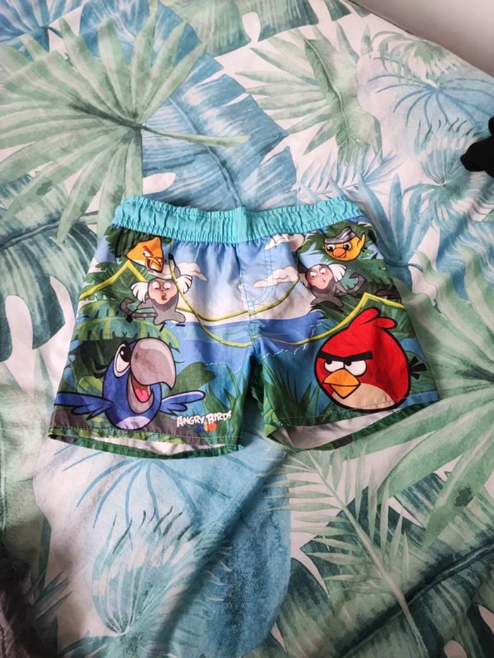 Short de bain angry bird