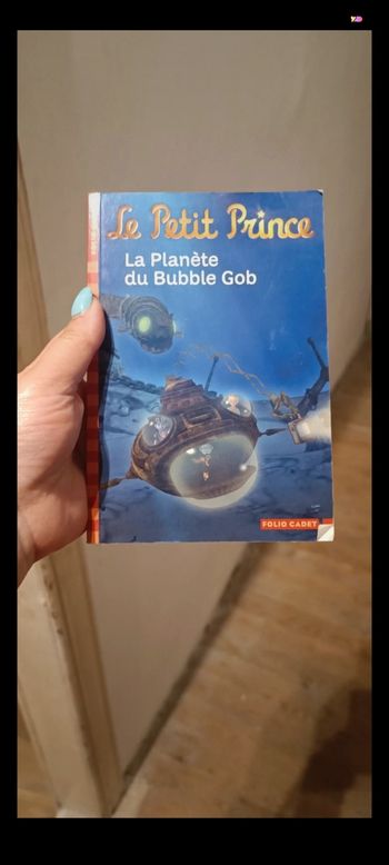 Livre le petit prince la planète du bubble gob