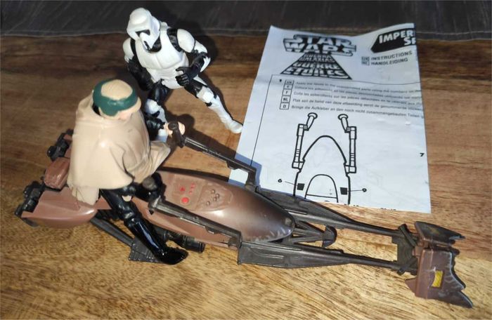 Speeder Bike + Luke + Stormtrooper (Le Retour du Jedi - Endor) - photo numéro 2
