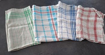 Lot de 4 torchons