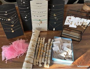 Lot bijoux acier inoxydable