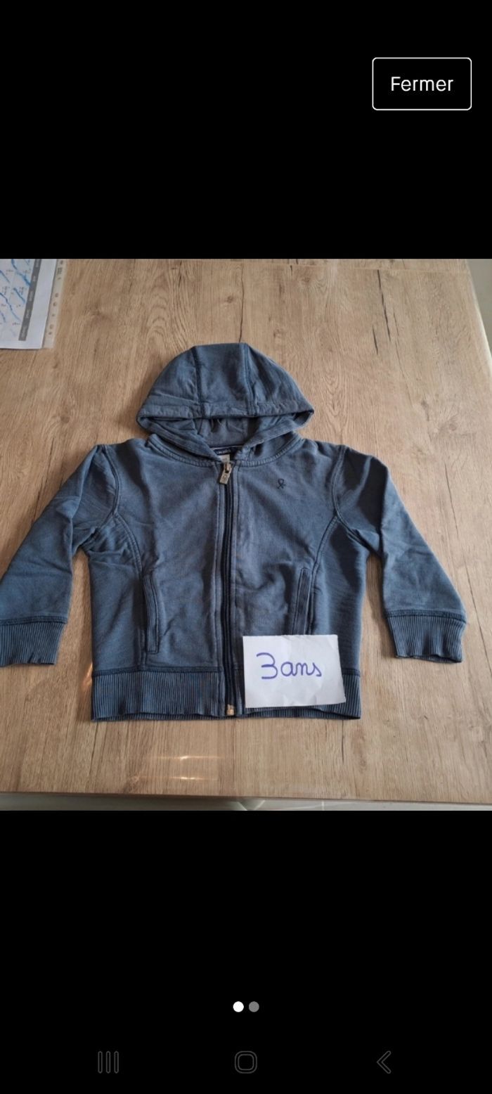 Sweet zippé okaidi 3 ans - photo numéro 2