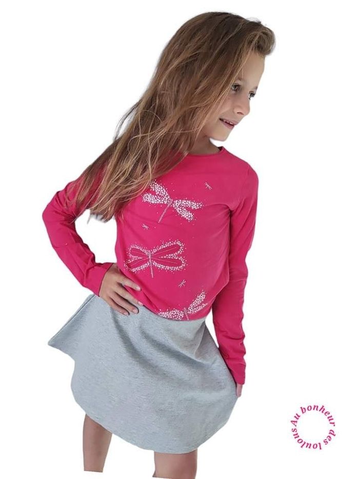 10 ans ensemble Teeshirt et jupe