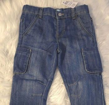 (Neuf non porté) 🏷💙🤩🥰 superbe jeans cargo 3ans garçon 🥰🤩💙