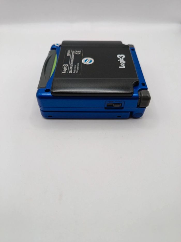 Game boy advance SP Bleu métal vendu en loose - photo numéro 5