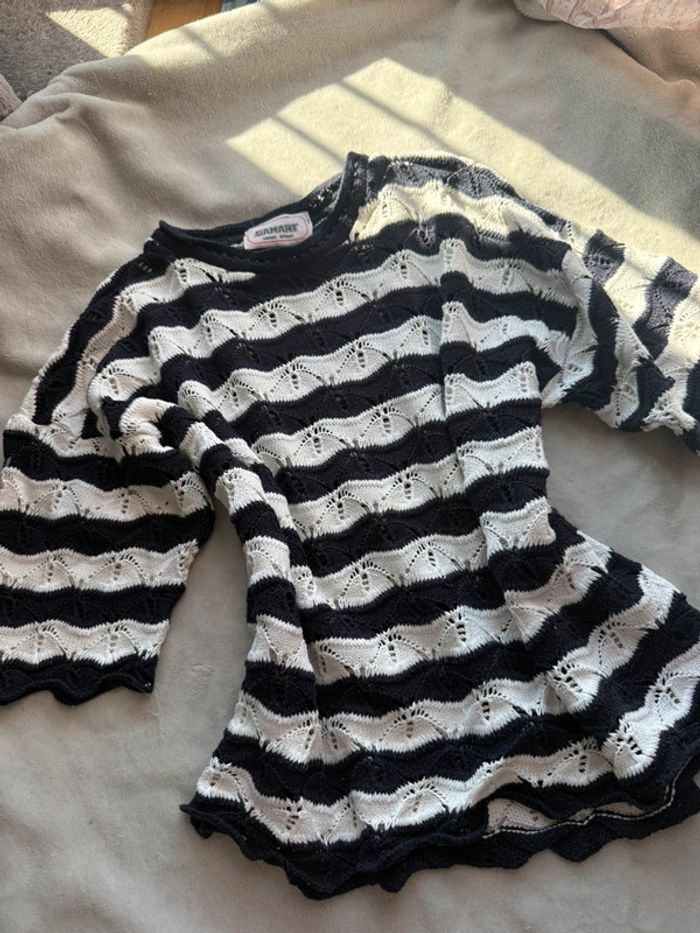 Pull manches 3/4