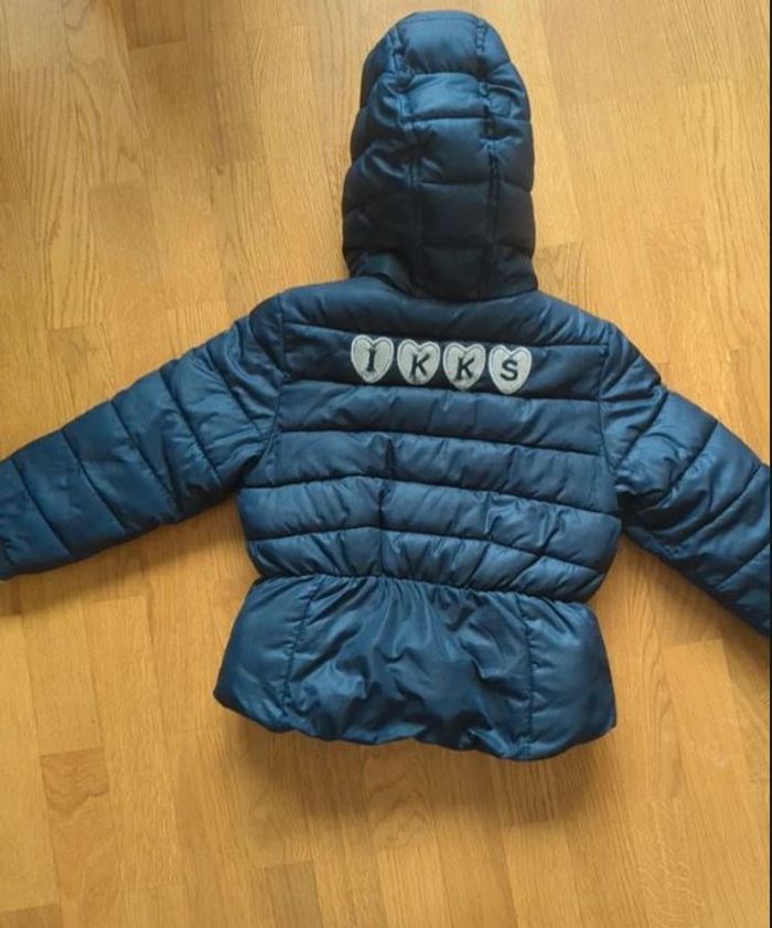 Doudoune fille IKKS 3 ans – Bon état – Chaude & déperlante - photo numéro 3