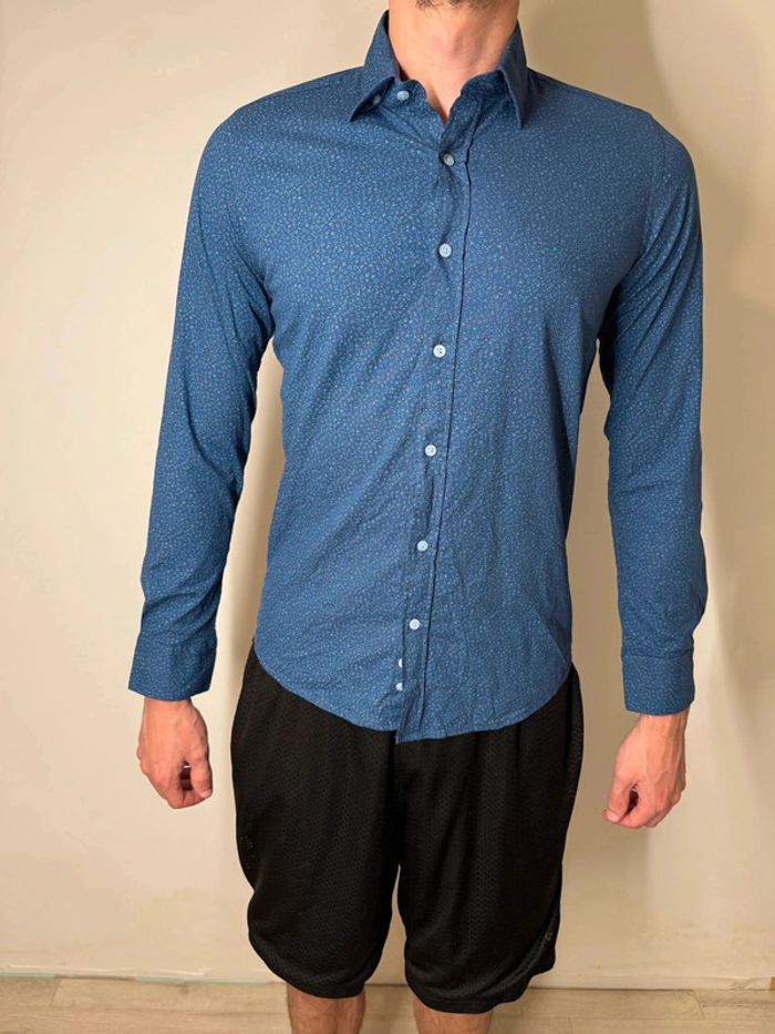 Chemise Versace Collection Homme S bleu