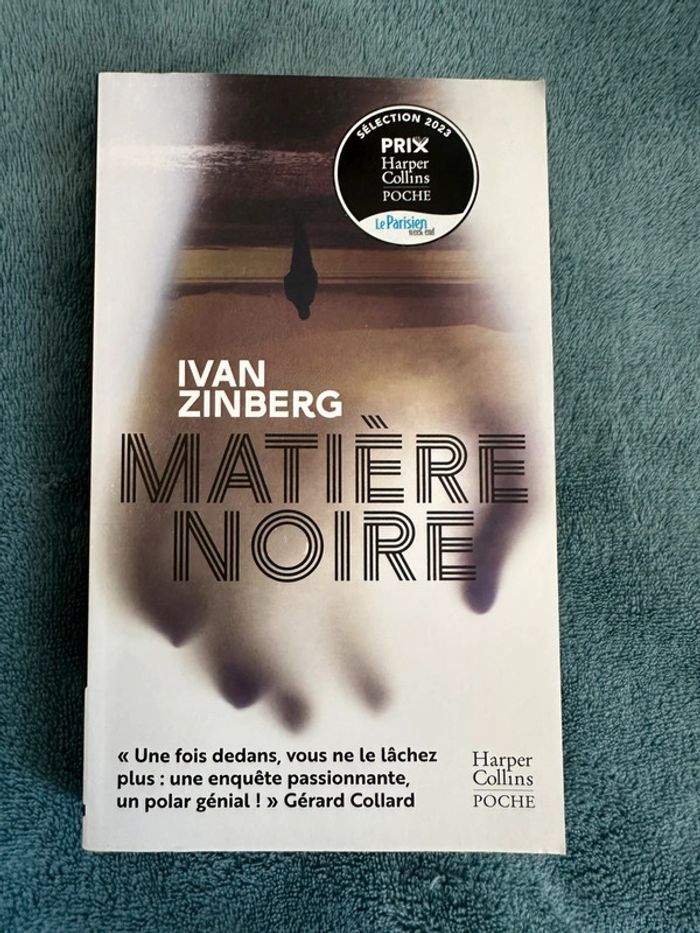 Livre Matière Noire de Ivan Zinberg