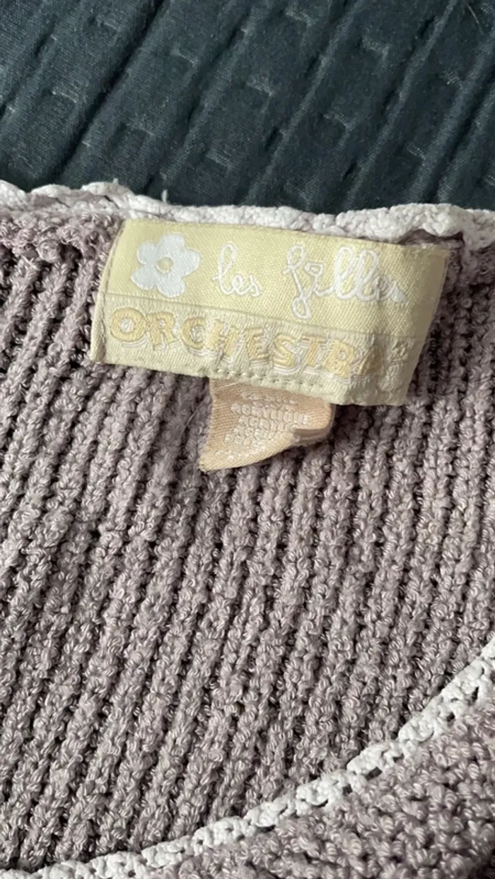pull vieux rose sans manche - photo numéro 4