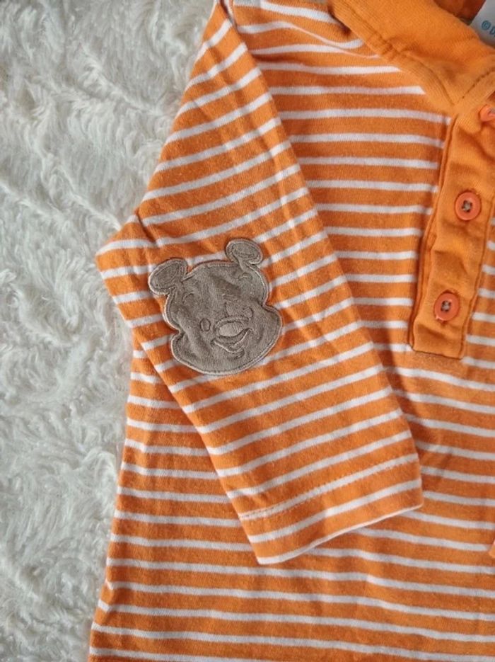 Polo manches longues Garçon 9 mois Winnie l'ourson Disney - photo numéro 3
