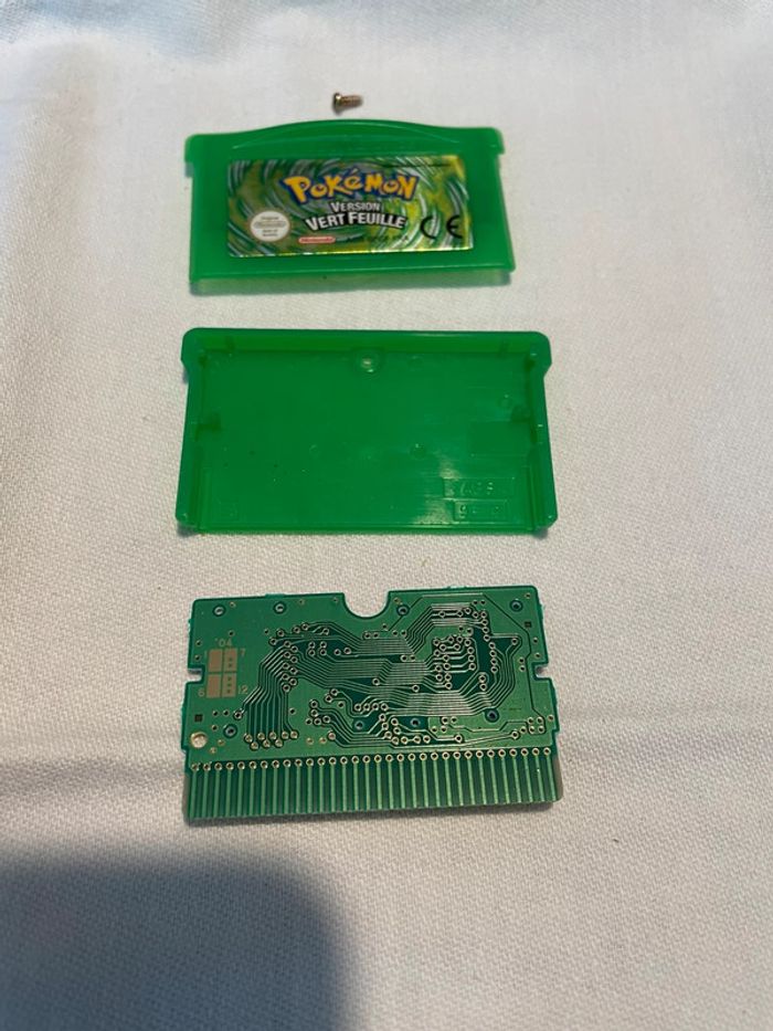 Jeu gameboy advance Pokémon Version Vert Feuille - photo numéro 5