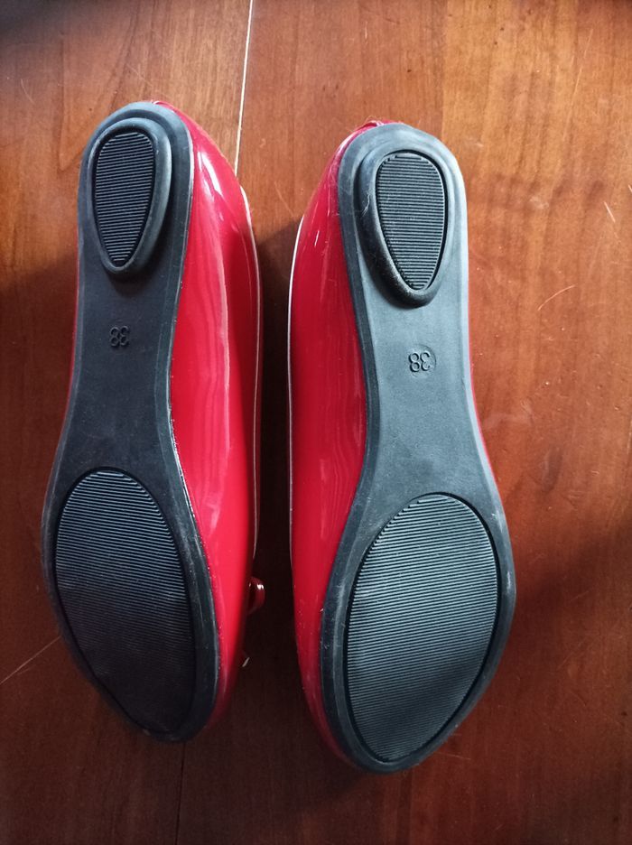 Ballerines rouge neuve - photo numéro 2