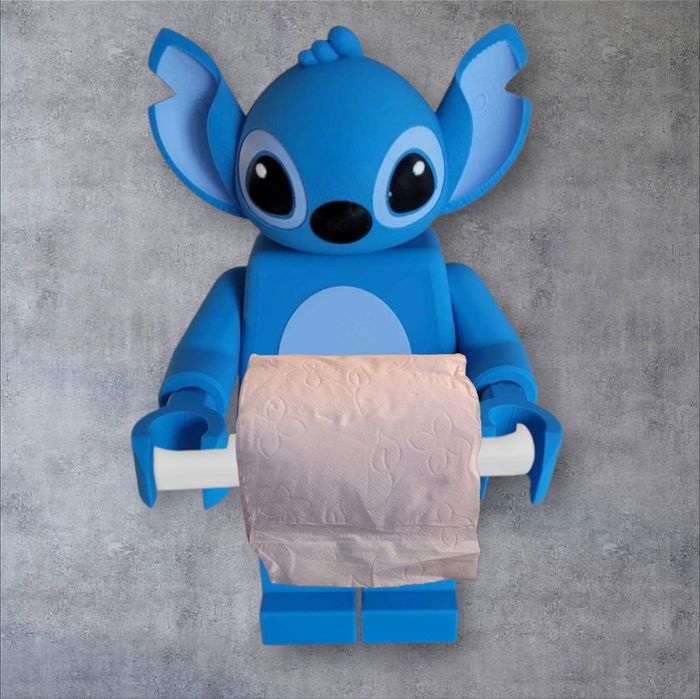 Porte papier toilette stitch