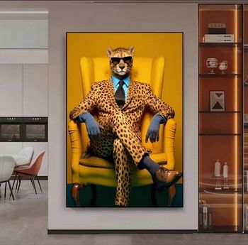 Toile murale déco salon chambre