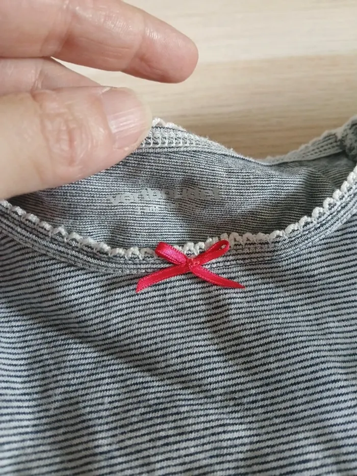Maillot de corps marinière - photo numéro 2