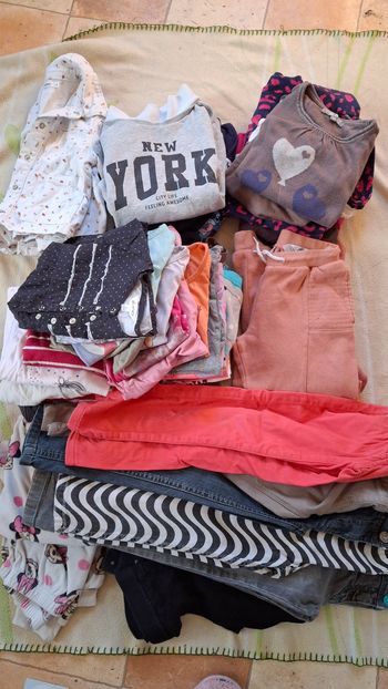 Lot vêtements fille 5ans