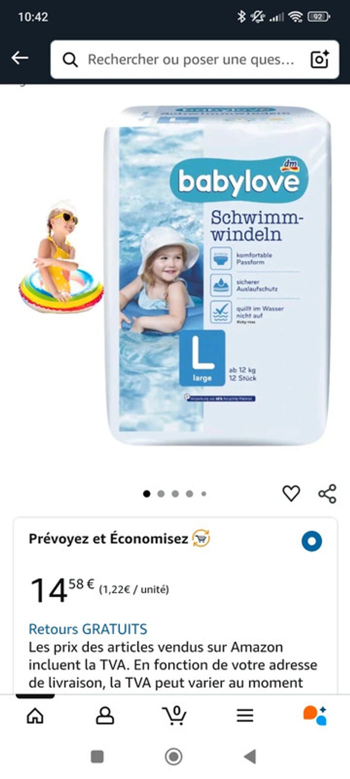 Lot de 12 couches piscine - photo numéro 4