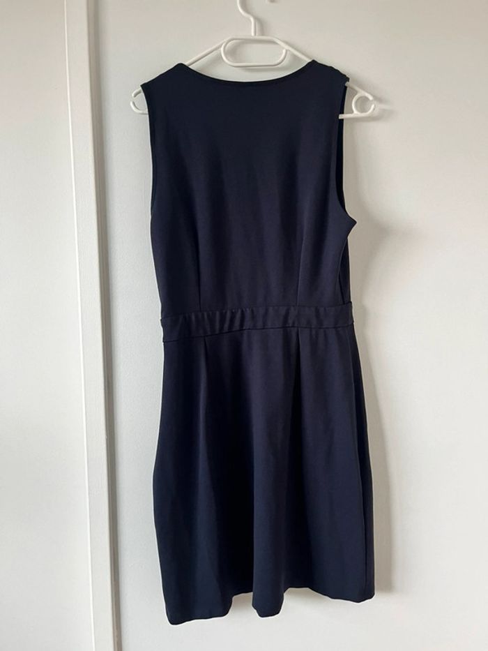Robe sans manche à volants bleu marine Kookai - photo numéro 4