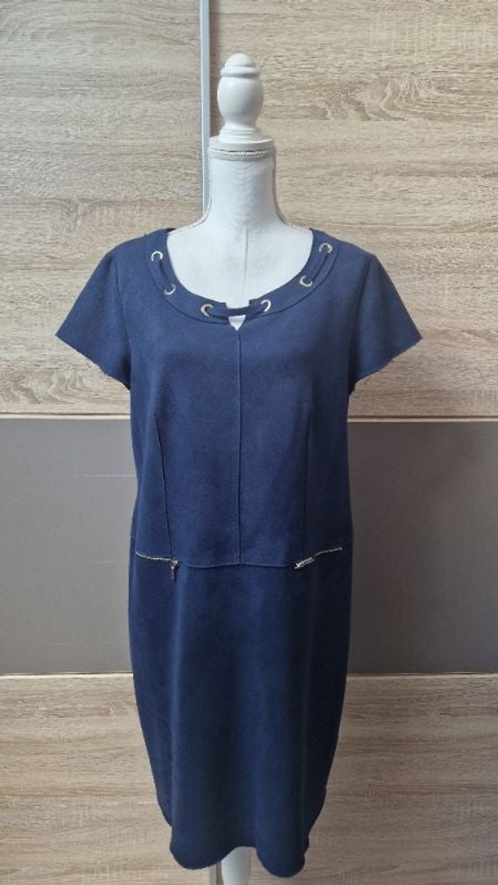 Robe aspect suédine