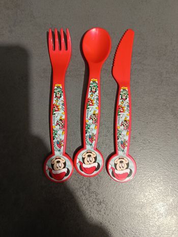 Couvert plastique Mickey 