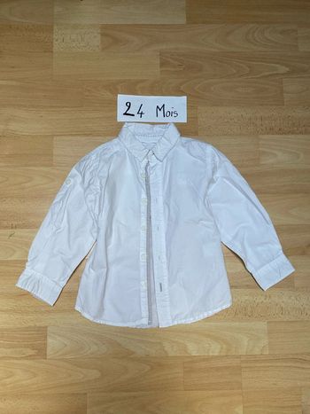 Chemise manches longues 24 mois Orchestra
