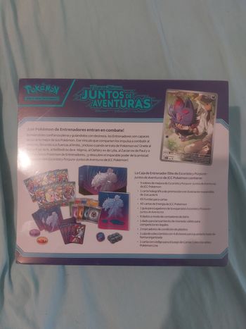 Coffret Pokemon ETB Ev09 aventure ensemble Espagnol