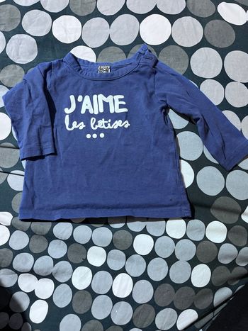 T shirt tape à l’œil 6mois 