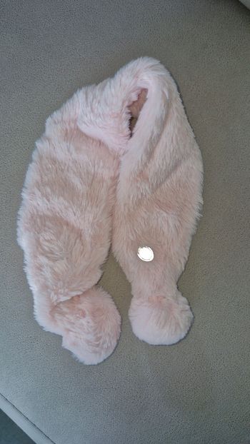 écharpe bébé okaidi rose