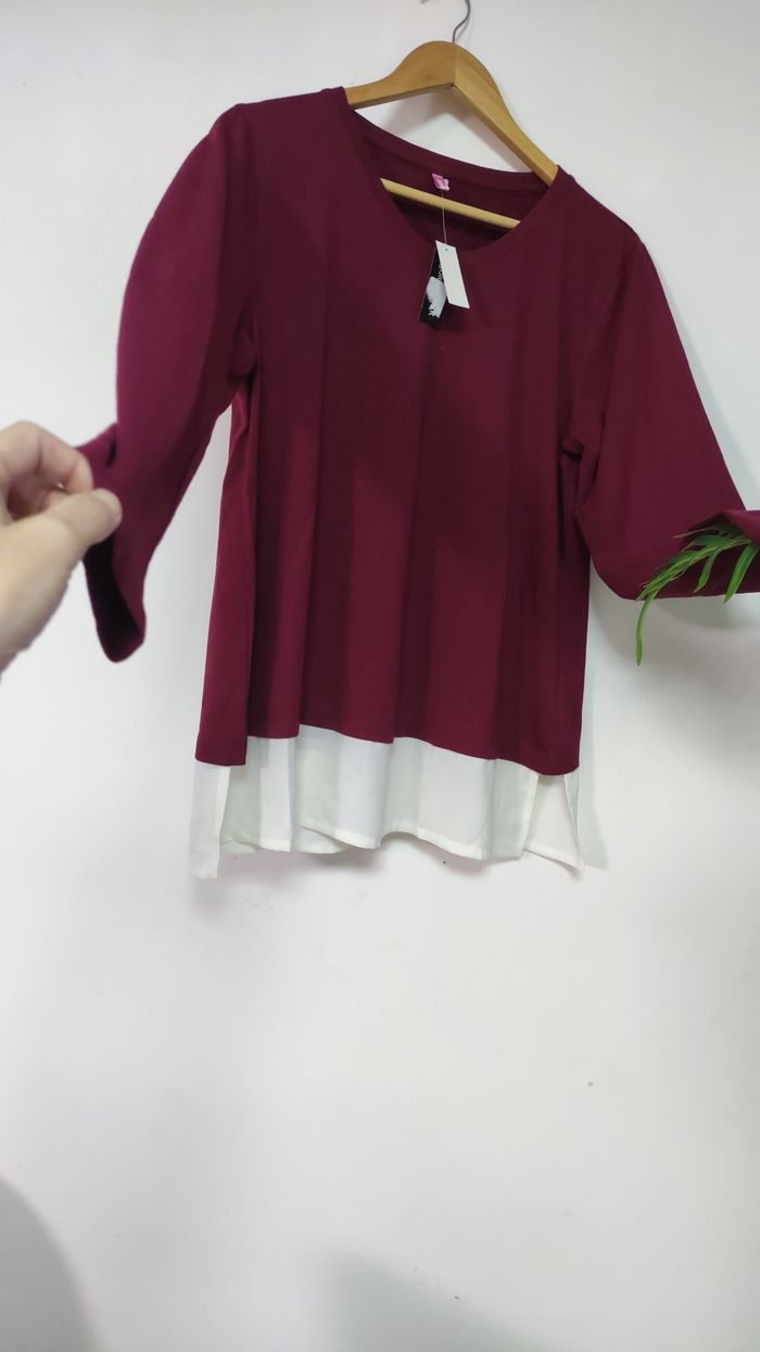 Magnifique haut femme Taille M - photo numéro 2