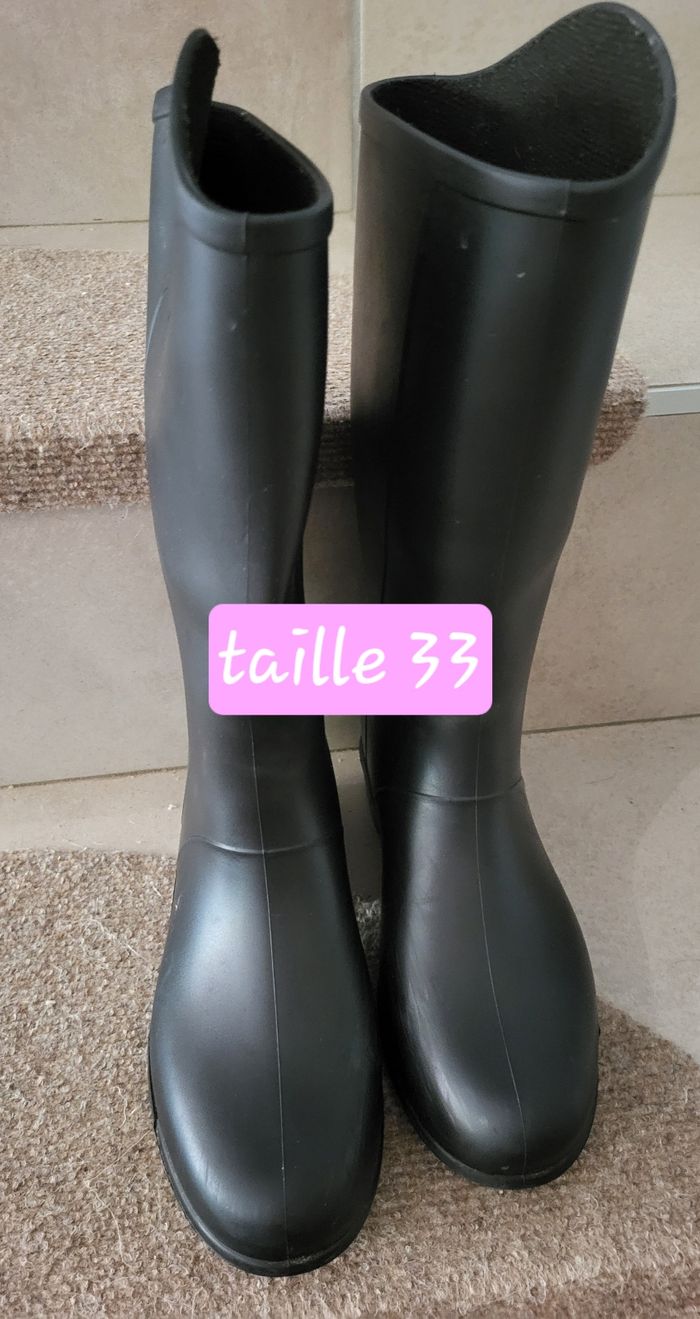 Bottes d équitation taille 33 decathlon