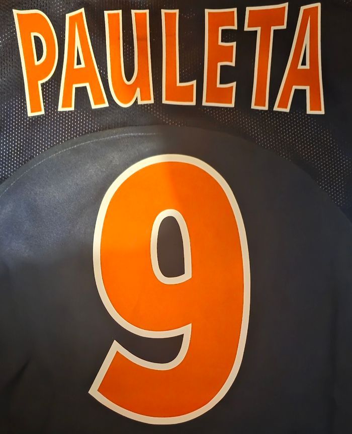 Maillot PSG domicile réédition Total 90 Pauleta saison 2004/2005 - photo numéro 4