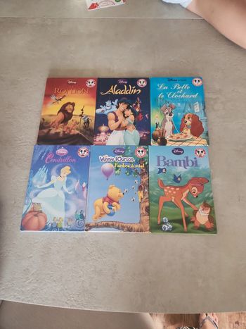 Lot de livres Disney