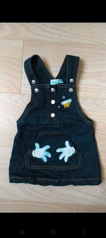 Robe jean minnie disney 6 mois