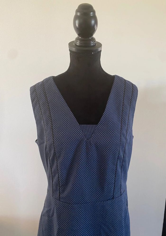 Robe Kookai bleu marine et noire taille 42 - photo numéro 2